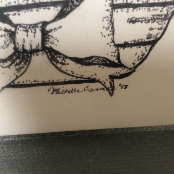 Original artwork. Signed. Small rough spot. See last pic. - Picture 3 of 5